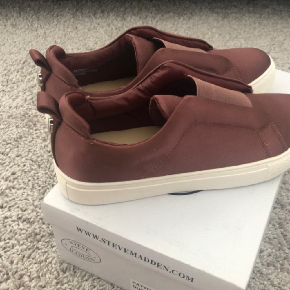 Steve Madden Satin sneakers